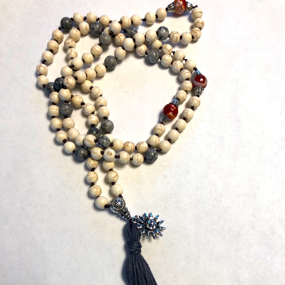 Calming Mala 108 Bead Necklace